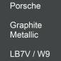 Preview: Porsche, Graphite Metallic, LB7V / W9.